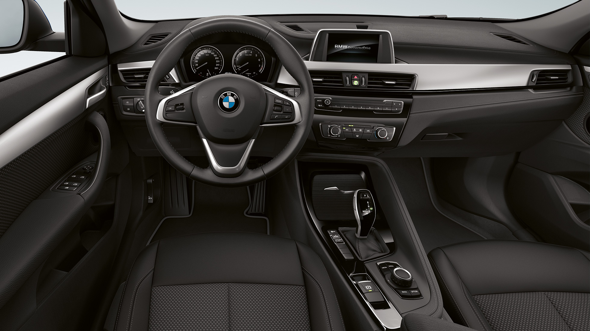 Cockpit della BMW X2 sDrive20i versione Advantage F39 BMW X2 sDrive20i versione Advantage 2018 F39 interni cockpit
