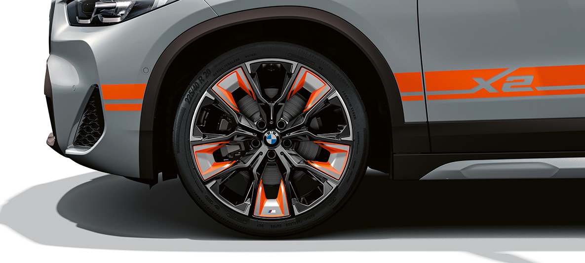 Cerchi in lega leggera BMW X2 2020 F39 BMW X2 2020 F39 Brooklyn Grey cerchi in lega leggera