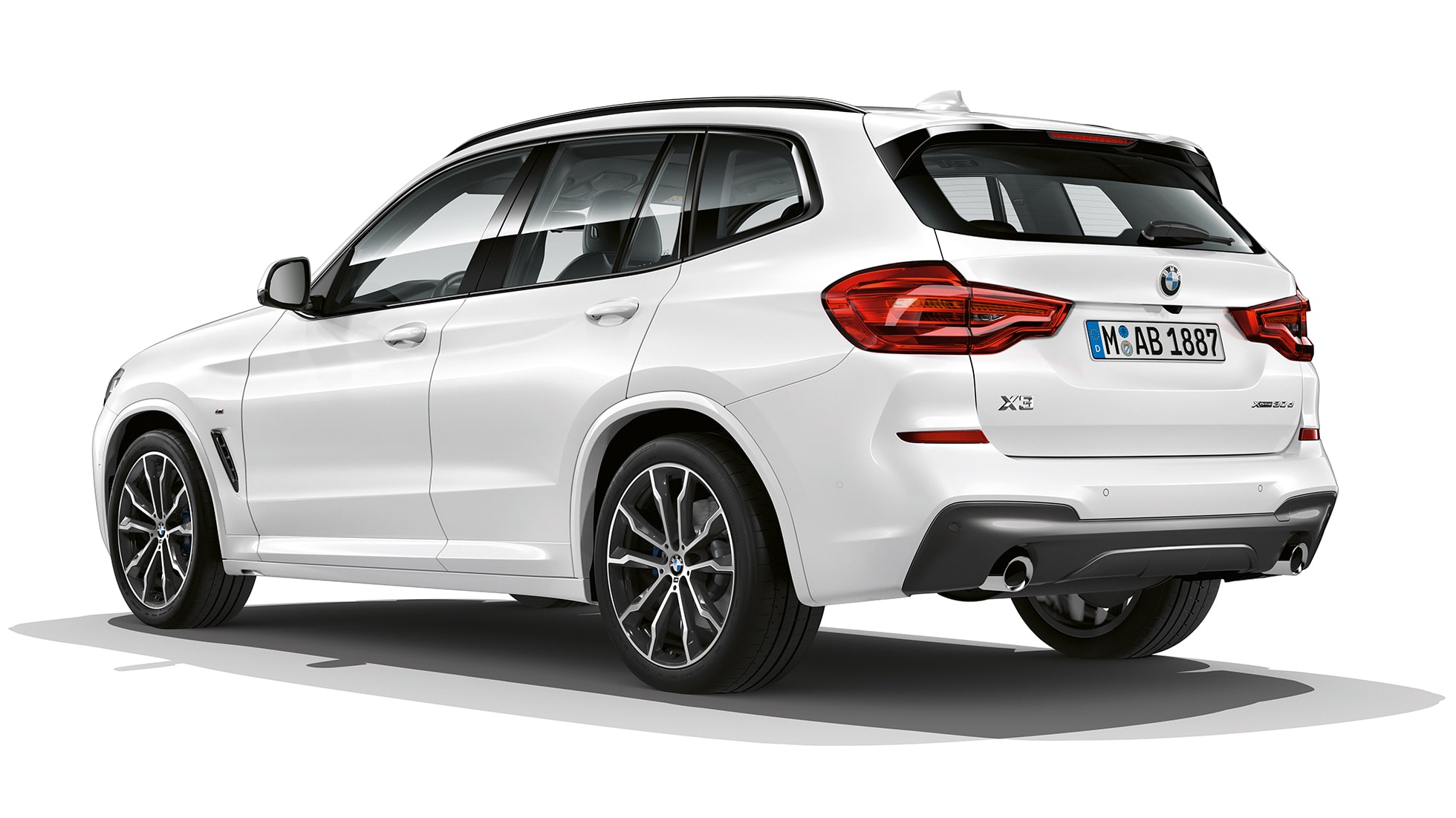 BMW X3 M40i, Modell M Sport, Dreiviertel Heckschuss G01 BMW X3 M40i, Modell M Sport, Dreiviertel Heckschuss G01