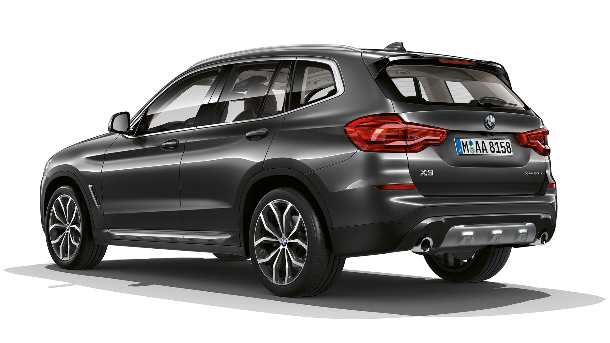 BMW X3 M40i, Modell xLine, Dreiviertel Heckschuss G01 BMW X3 M40i, Modell xLine, Dreiviertel Heckschuss G01