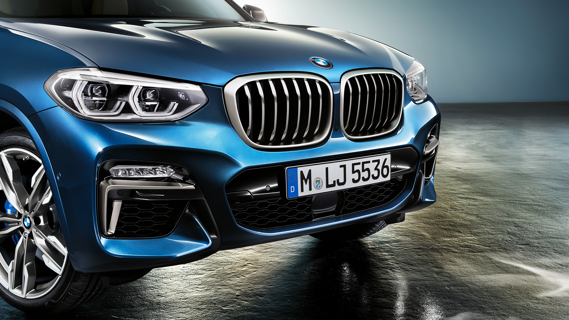 BMW X3 M40i, Frontschürze und Niere g01 BMW X3 M40i, Frontschürze und Niere g01