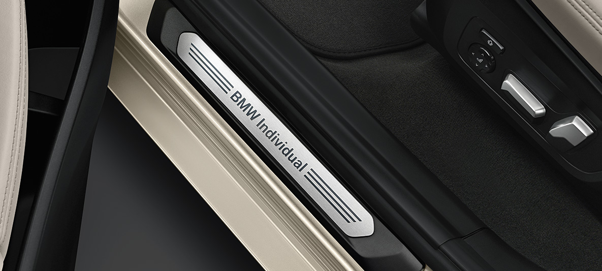 BMW X3, BMW Individual Einstiegsleiste mit BMW Individual Kennzeichnung g01 BMW X3, BMW Individual Einstiegsleiste mit BMW Individual Kennzeichnung g01