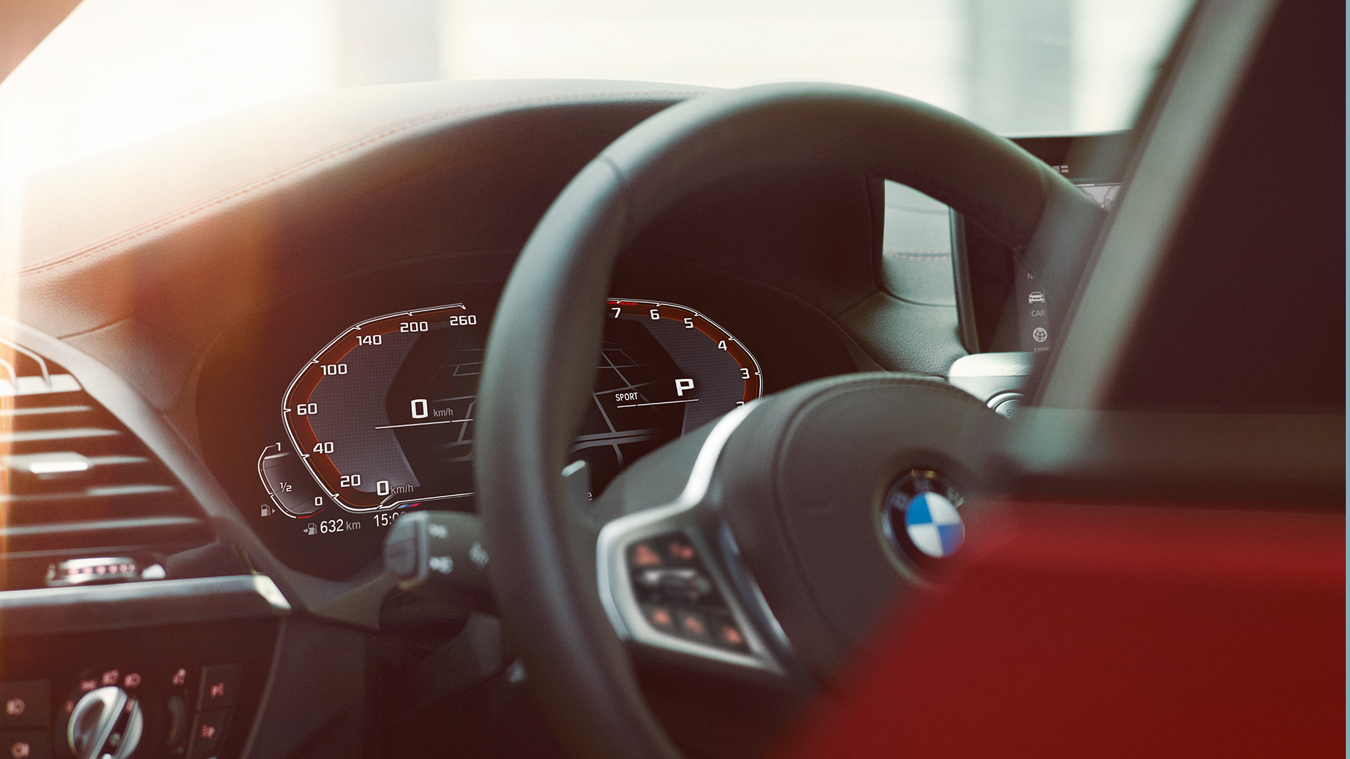 Cockpit BMW X4 G02 BMW X4 G02 2018 Nahaufnahme Cockpit