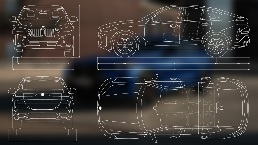 BMW X6 (G06) : modèles, caractéristiques techniques et prix