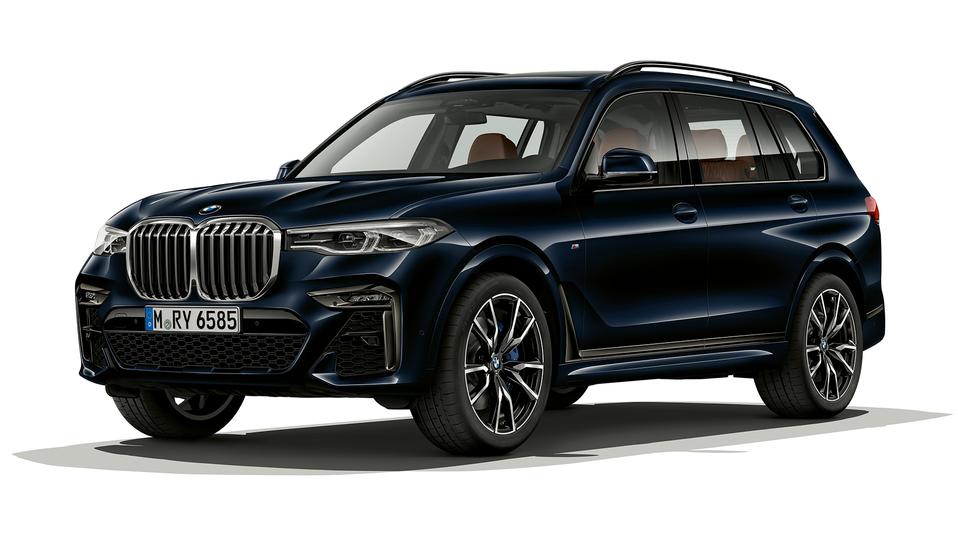 Nuova BMW Individual X7 40i xDrive G07 Immagine della Nuova BMW X7 vista anteriore a tre quarti come BMW Individual X7 40i xDrive G07