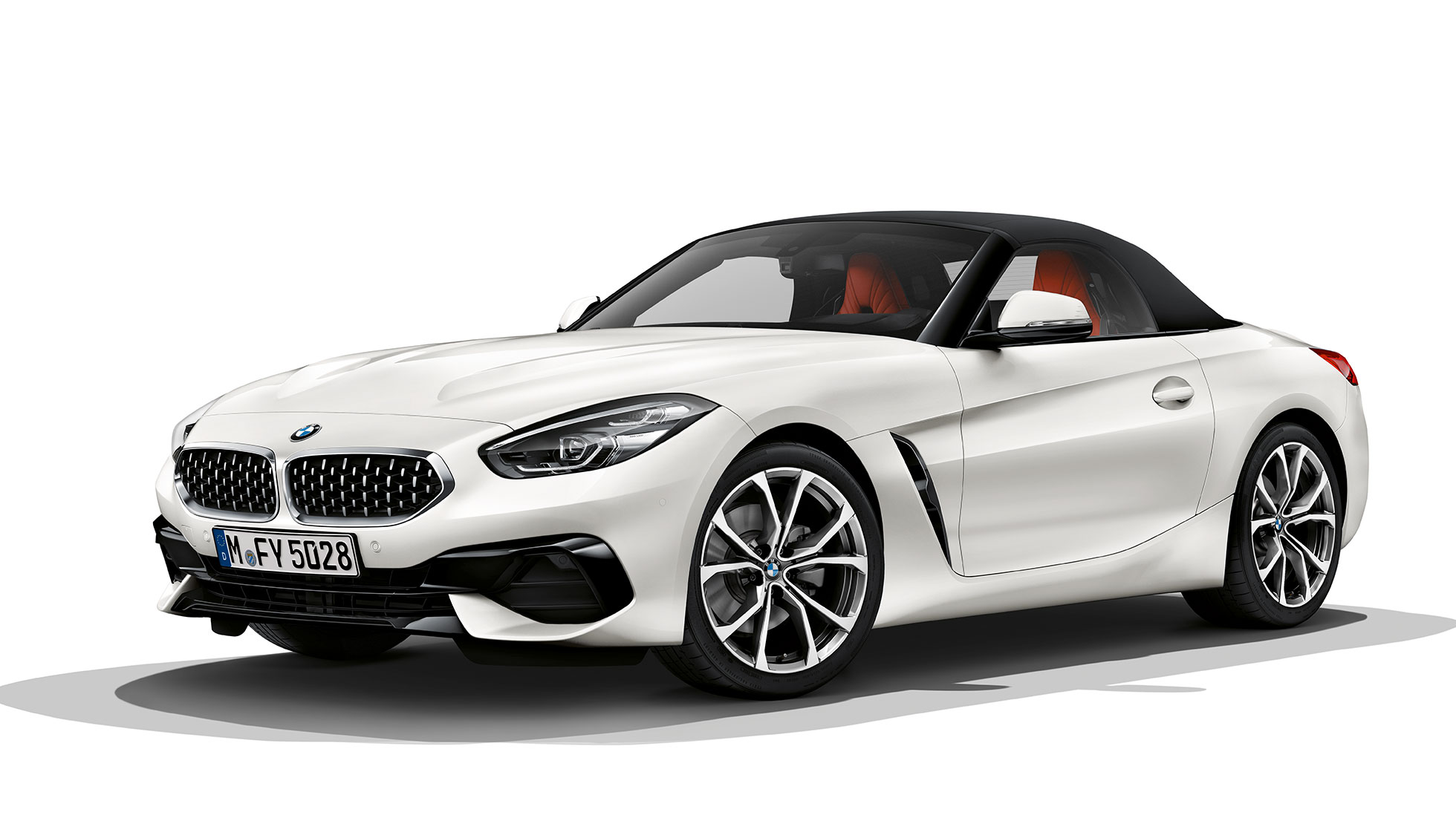 BMW Z4 Roadster Modell Sport Line, three quarter front shot G29 BMW Z4 Roadster Modell Sport Line, Dreiviertel-Frontaufnahme G29