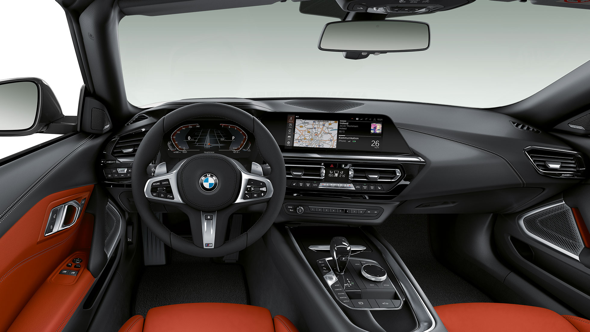 BMW Z4 Roadster Modell Sport Line G29 BMW Z4 Roadster Modell Sport Line, Lenkrad und Fahrerplatz G29