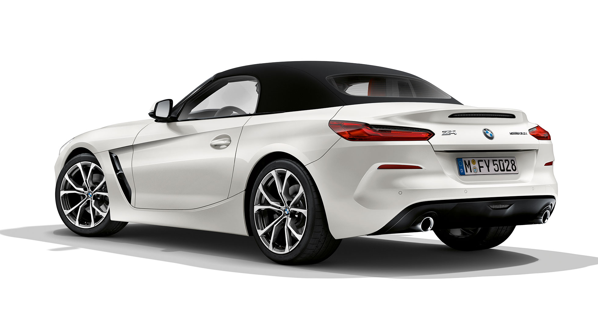 BMW Z4 Roadster Modell Sport Line G29 BMW Z4 Roadster Modell Sport Line, Dreiviertel-Heckaufnahme G29
