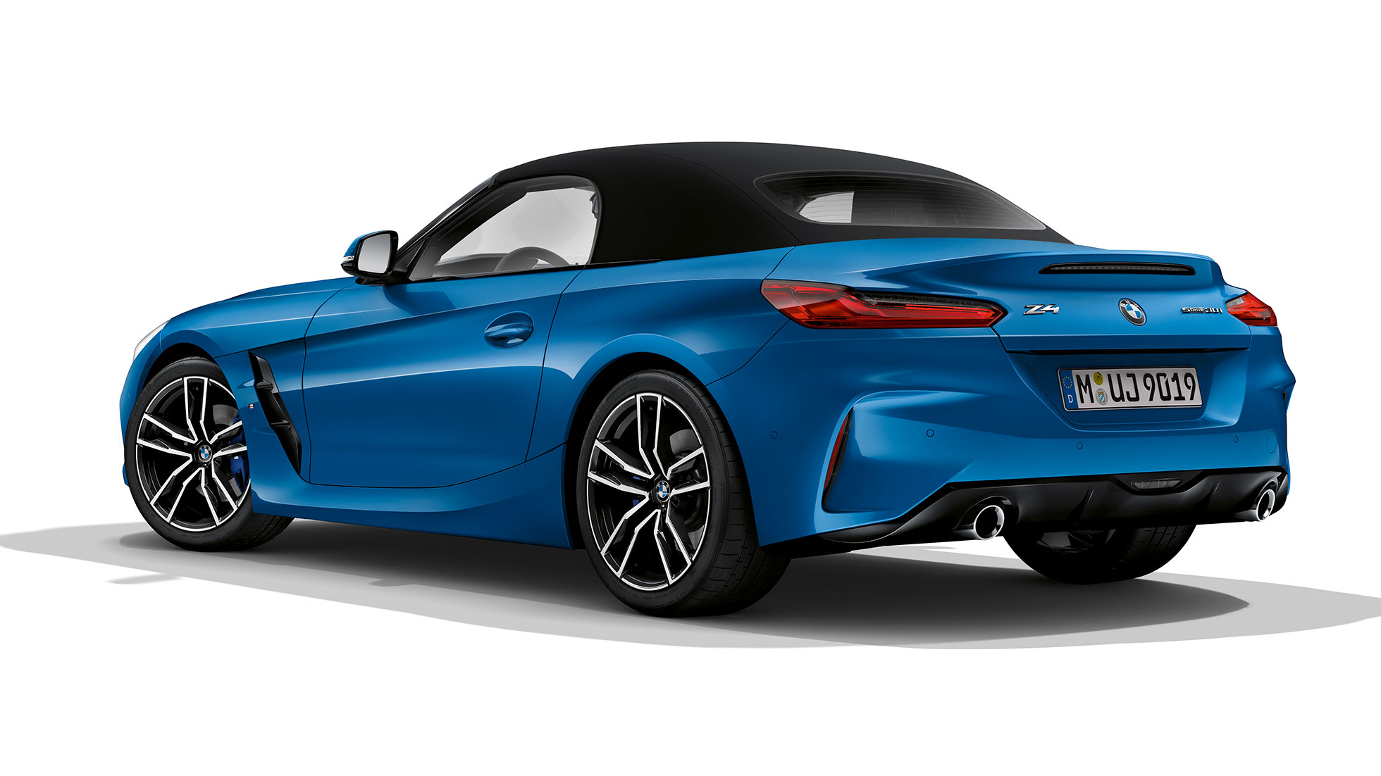 BMW Z4 Roadster Modell M Sport G29 BMW Z4 Roadster Modell M Sport, Dreiviertel-Heckaufnahme G29