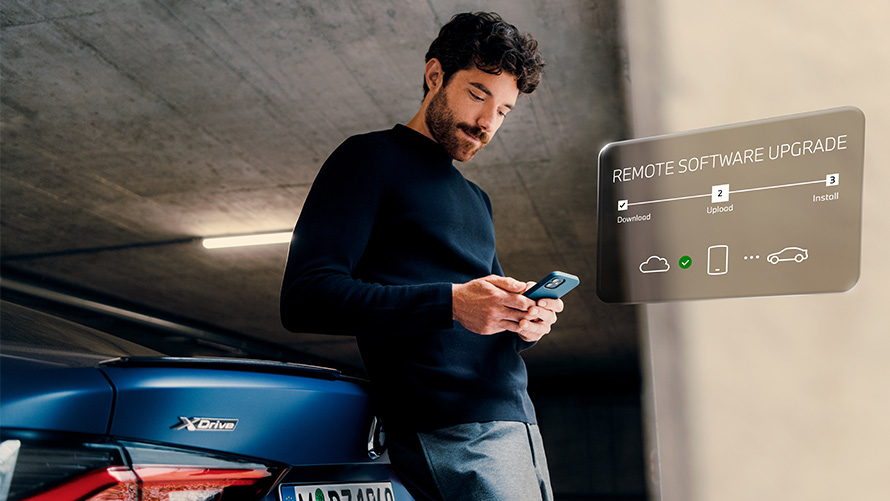 Remote software upgrade bmw