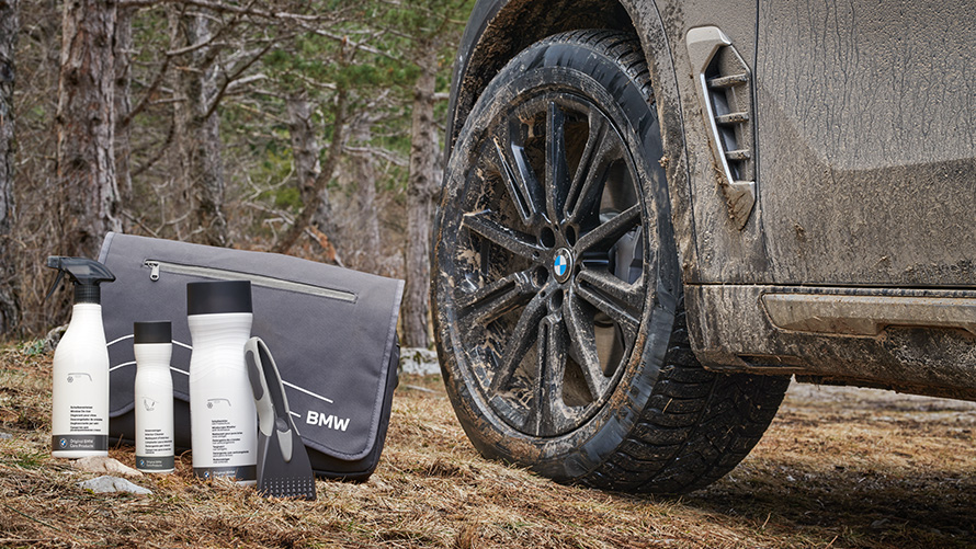 Grattoir à givre télescopique BMW avec balai à neige