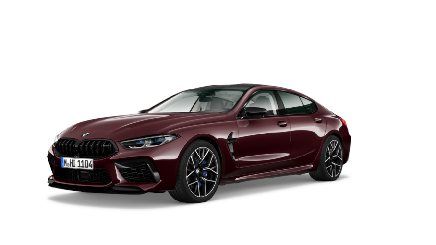 BMW M8 Gran Coupé Studioaufnahme BMW M8 Gran Coupé Studioaufnahme/BMW Individual Ametrin metallic/Dreiviertel-Frontansicht
