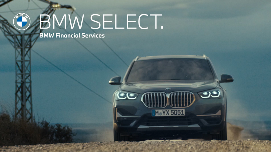 BMW avec famille perspective aérienne BMW Financial Services BMW Select BMW avec famille perspective aérienne
