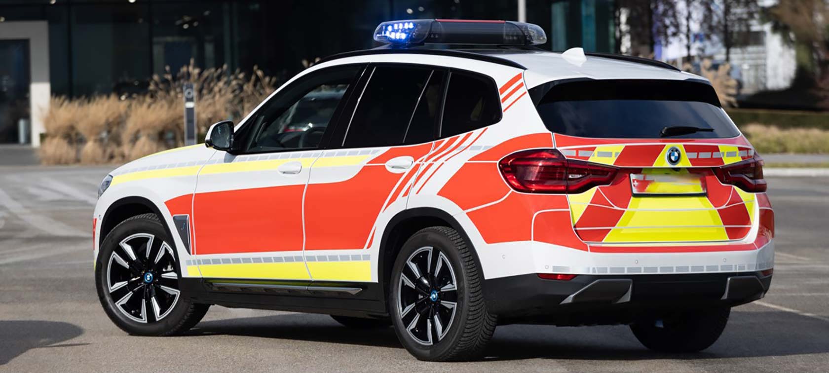 BMW Einsatzfahrzeug für die Feuerwehr