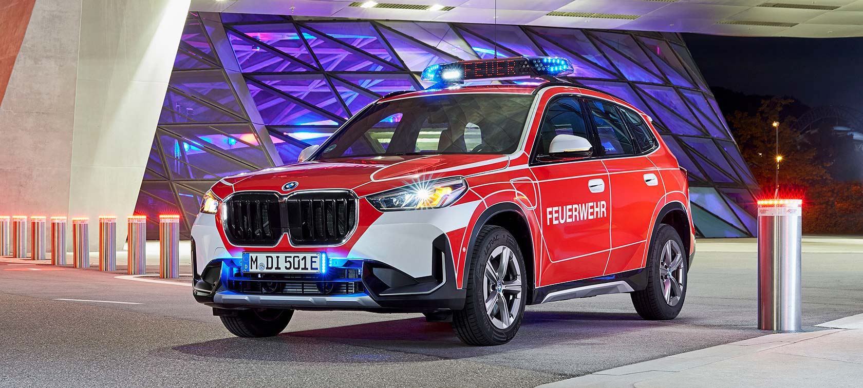 BMW Einsatzfahrzeug für die Feuerwehr