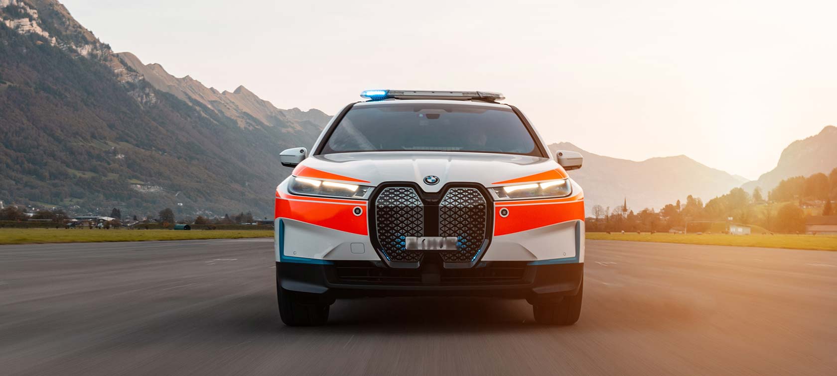 BMW Einsatzfahrzeug für die Feuerwehr