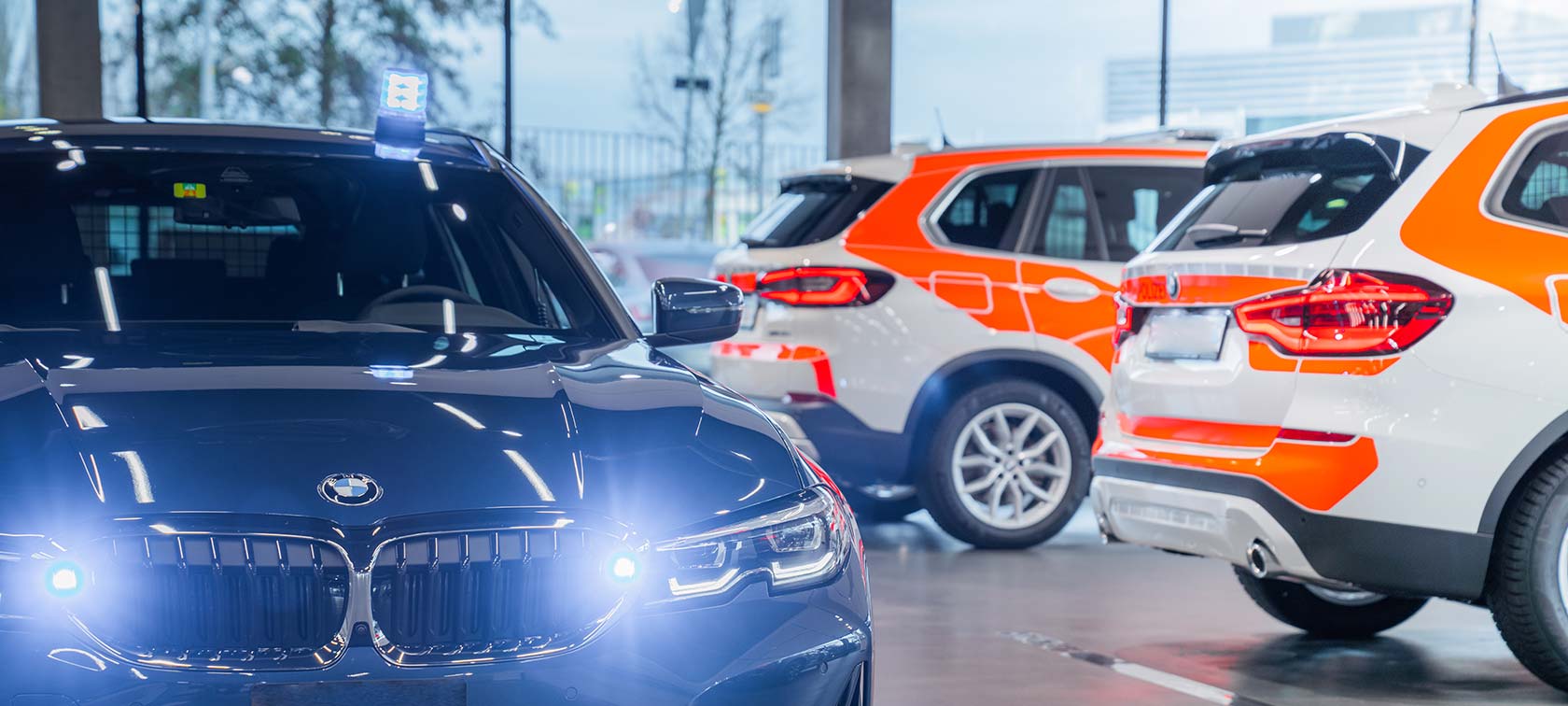 BMW Einsatzfahrzeug für die Feuerwehr