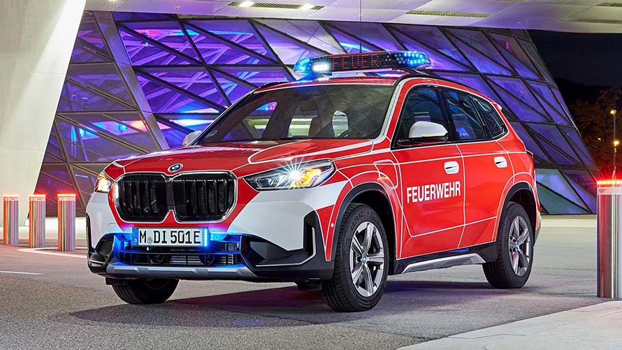BMW Einsatzfahrzeug für die Feuerwehr