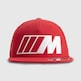Casquette BMW M Large Logo Rouge