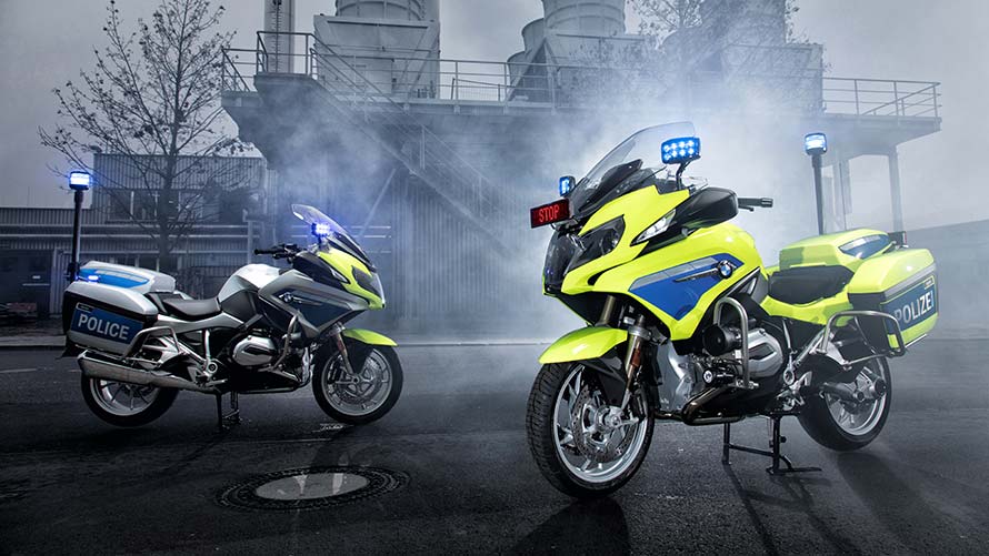 Die BMW R 1250 RT.