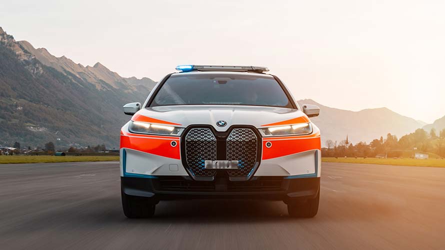 BMW Einsatzfahrzeug für die Feuerwehr