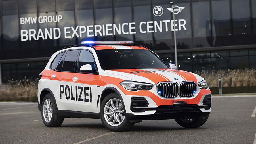 BMW Einsatzfahrzeug für die Feuerwehr