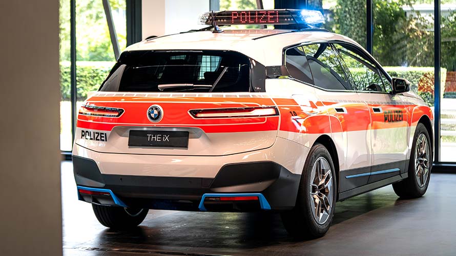 BMW Einsatzfahrzeug für die Feuerwehr